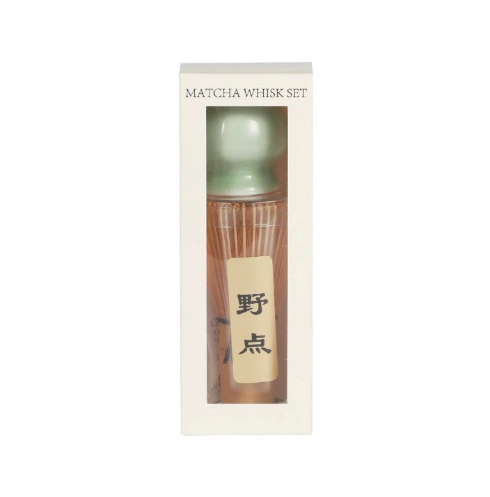 Mini Matcha Whisk Green Stand, Chasen and Scoop Set