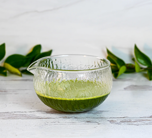 16oz Glass Matcha Latte Bowl