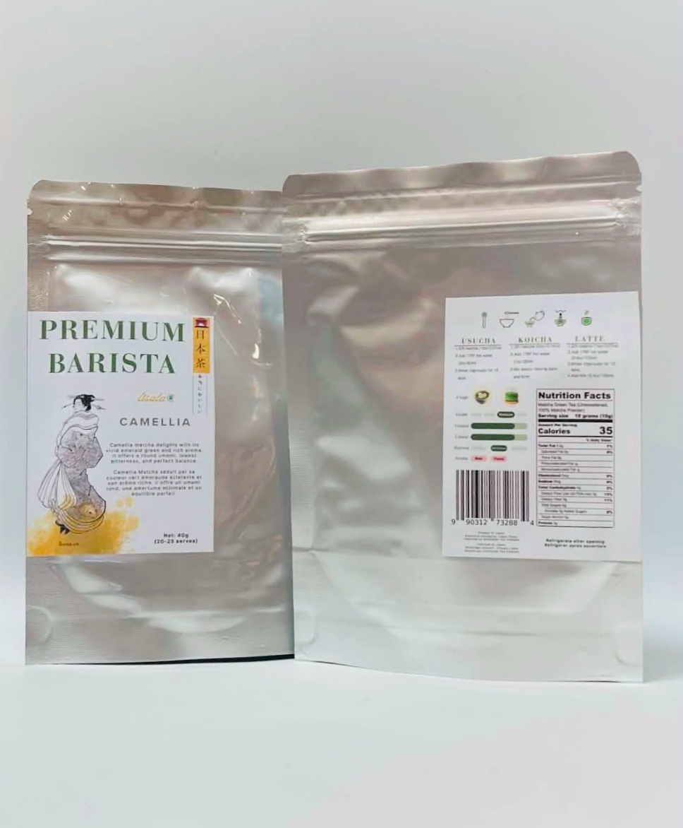CAMELLIA PREMIUM BARISTA MATCHA - 40gr