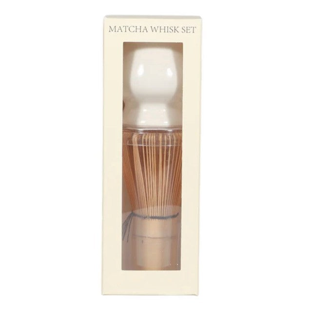 Daily Matcha Set - Whisk White Stand, Chasen & Scoop Set