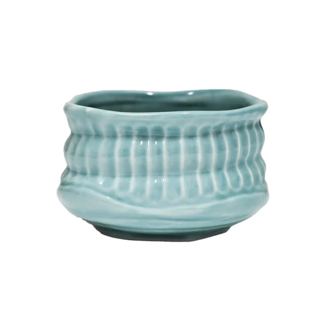7oz Minoware Turquoise Mini Matcha Bowl