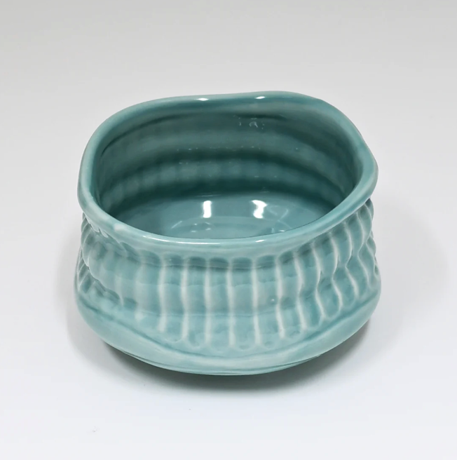 7oz Minoware Turquoise Mini Matcha Bowl