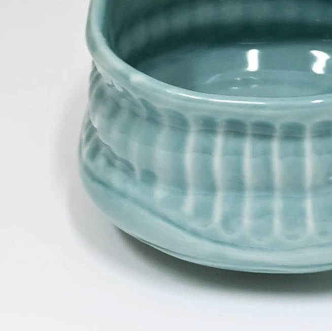 7oz Minoware Turquoise Mini Matcha Bowl