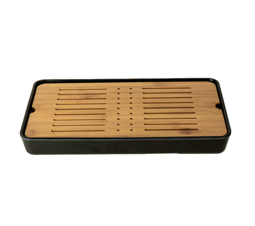 12.5" Tea Tray with Drip Tray
