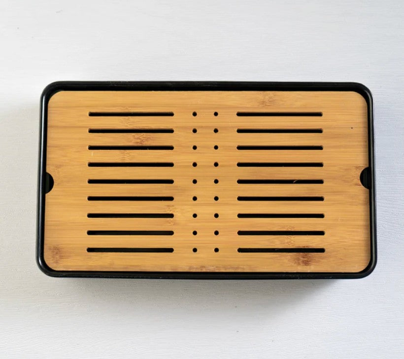12.5" Tea Tray with Drip Tray