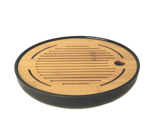 12.5" Tea Tray with Drip Tray