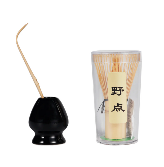 Mini Matcha Whisk Green Stand, Chasen and Scoop Set