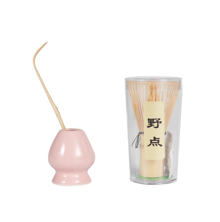 Mini Matcha Whisk Green Stand, Chasen and Scoop Set