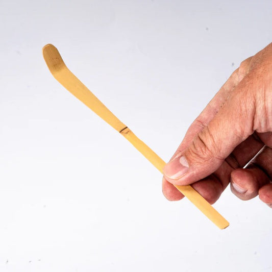 Matcha Tea Spoon 7"L White Bamboo