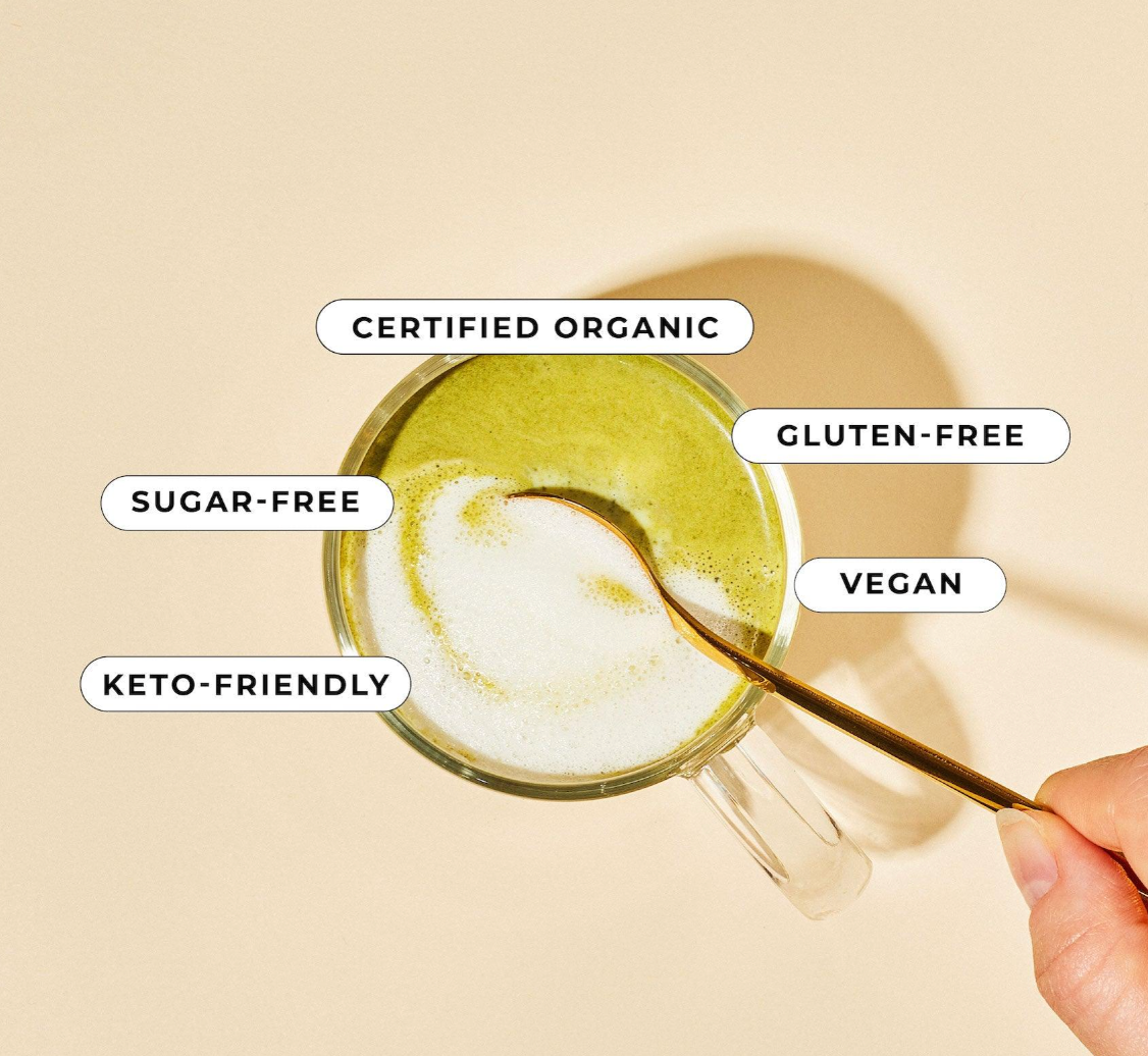 Matcha Coconut - Superfood Latte Powder - Zero Sugar